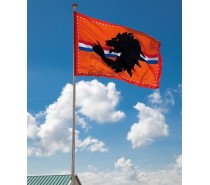 Oranje: Reuze stadionvlag Leeuw 200x300cm